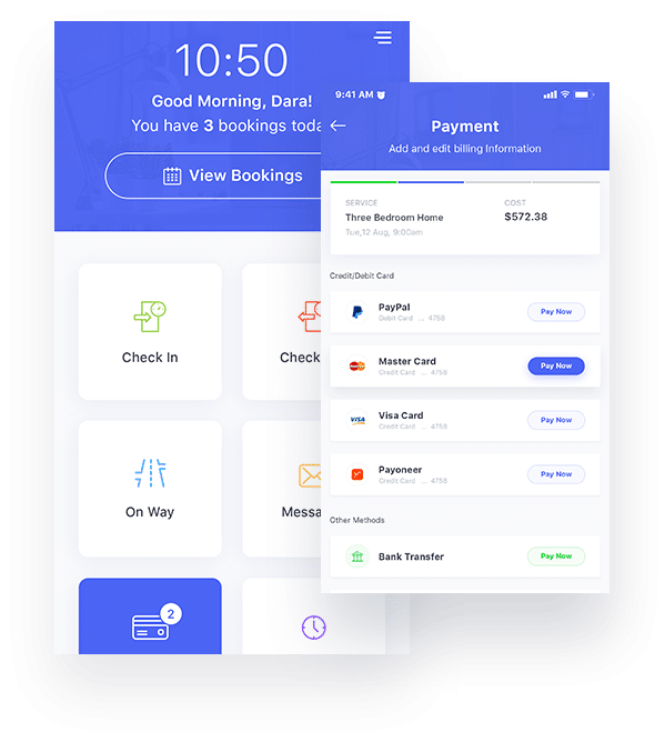 app screen